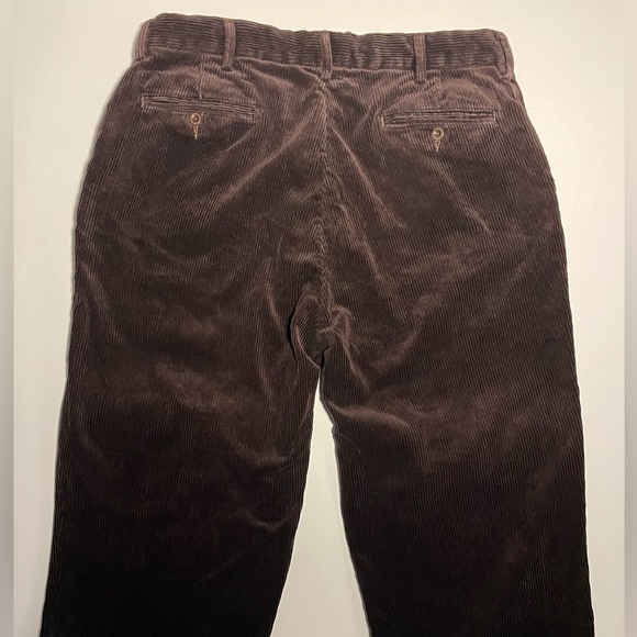 Polo Ralph Lauren Corduroy Pants Dark Chocolate - Picture 5 of 14